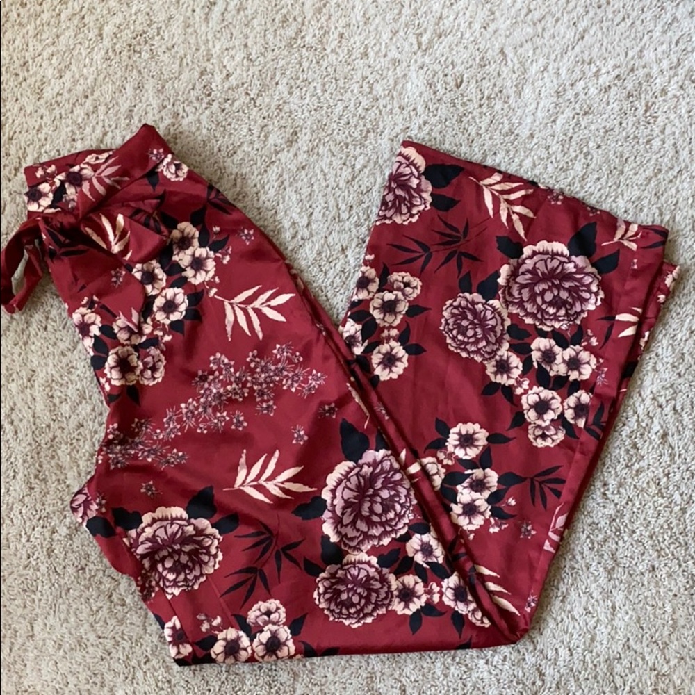 Floral pants